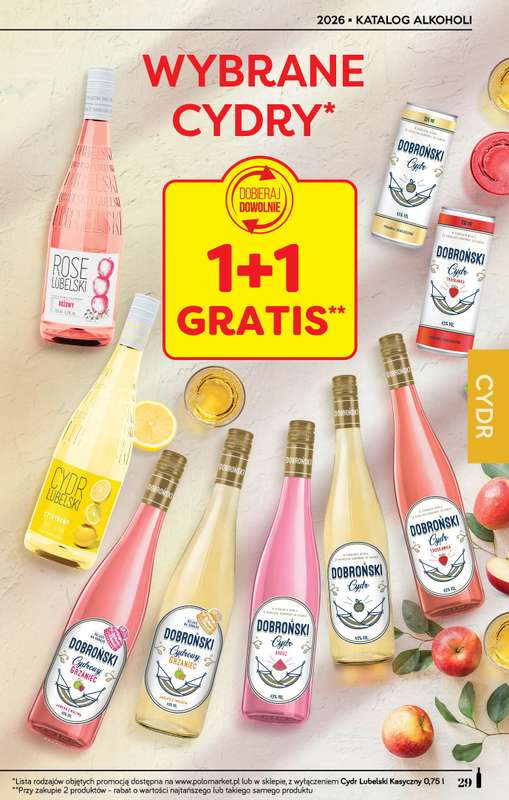 POLOmarket - gazetka promocyjna Katalog alkoholi  do środy 07.10 - strona 29