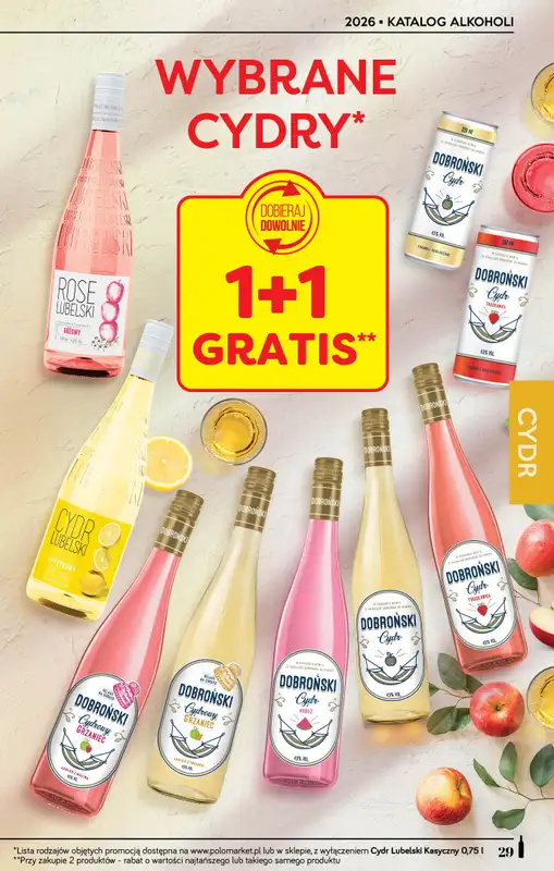 POLOmarket - gazetka promocyjna Katalog alkoholi  do środy 07.10 - strona 29