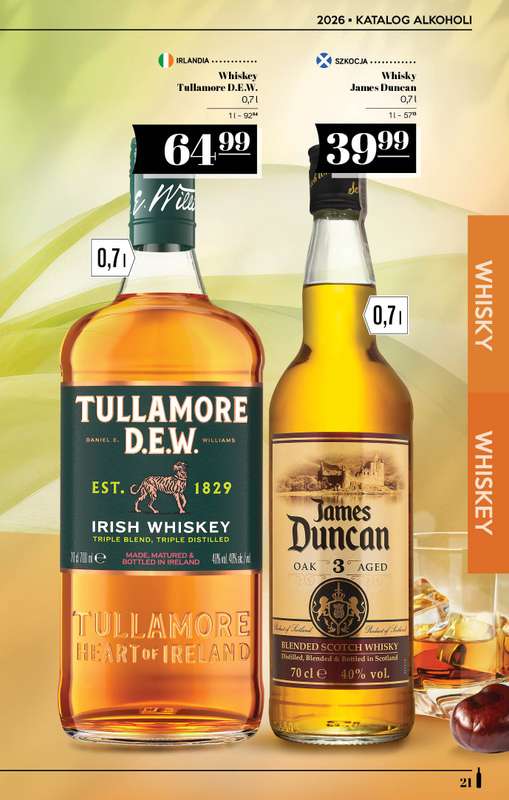 POLOmarket - gazetka promocyjna Katalog alkoholi  do środy 07.10 - strona 21