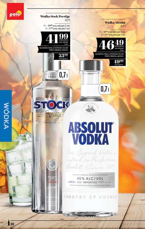 POLOmarket - gazetka promocyjna Katalog alkoholi  do środy 07.10 - strona 18