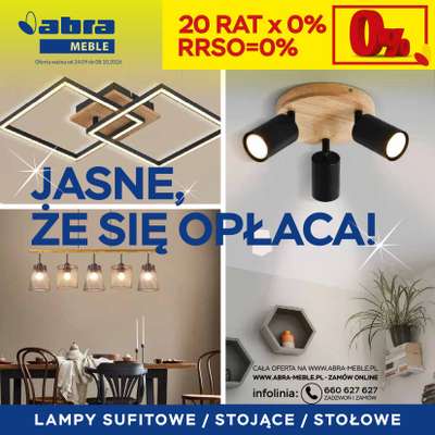 Abra Meble - gazetka promocyjna Gazetka od czwartku 24.09 do czwartku 08.10