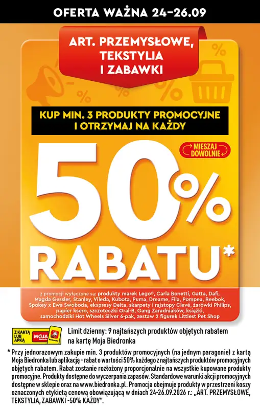 Biedronka - gazetka promocyjna Hity i inspiracje, od 19.09   - strona 2