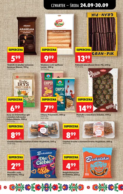 Biedronka - gazetka promocyjna Od czwartku od czwartku 24.09 do środy 30.09 - strona 59