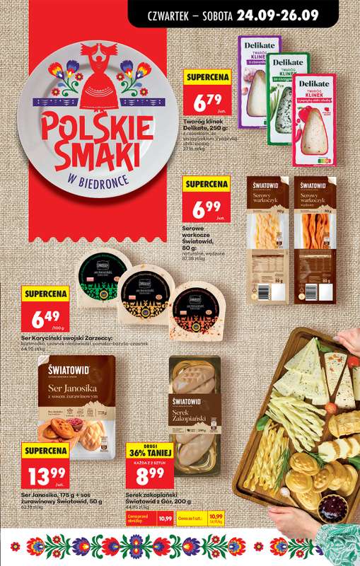 Biedronka - gazetka promocyjna Od czwartku od czwartku 24.09 do środy 30.09 - strona 53