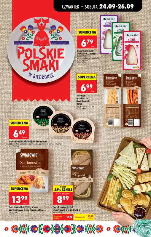 Biedronka - gazetka promocyjna Od czwartku od czwartku 24.09 do środy 30.09 - strona 53