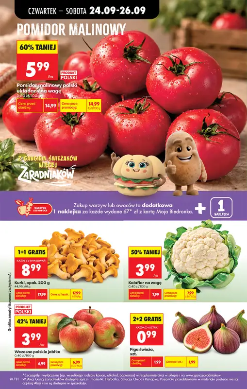 Biedronka - gazetka promocyjna Od czwartku od czwartku 24.09 do środy 30.09 - strona 32