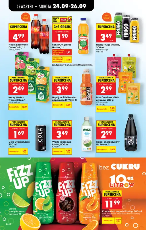 Biedronka - gazetka promocyjna Od czwartku od czwartku 24.09 do środy 30.09 - strona 70