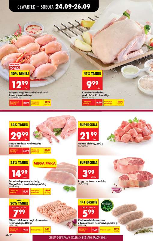 Biedronka - gazetka promocyjna Od czwartku od czwartku 24.09 do środy 30.09 - strona 40