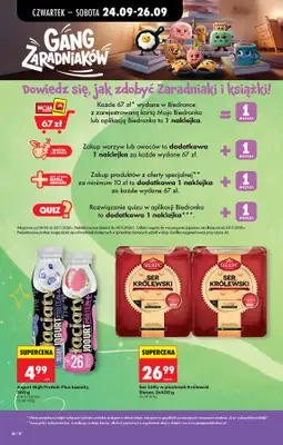 Biedronka - gazetka promocyjna Od czwartku od czwartku 24.09 do środy 30.09 - strona 26