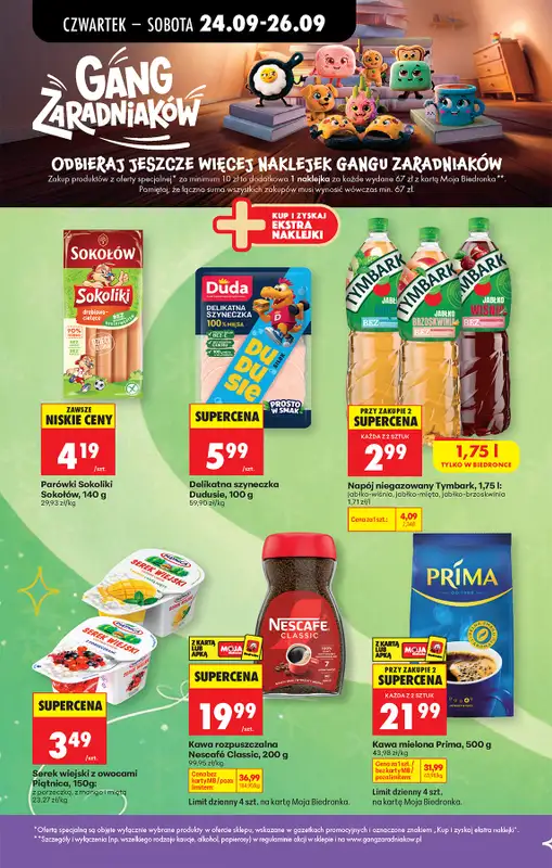Biedronka - gazetka promocyjna Od czwartku od czwartku 24.09 do środy 30.09 - strona 30