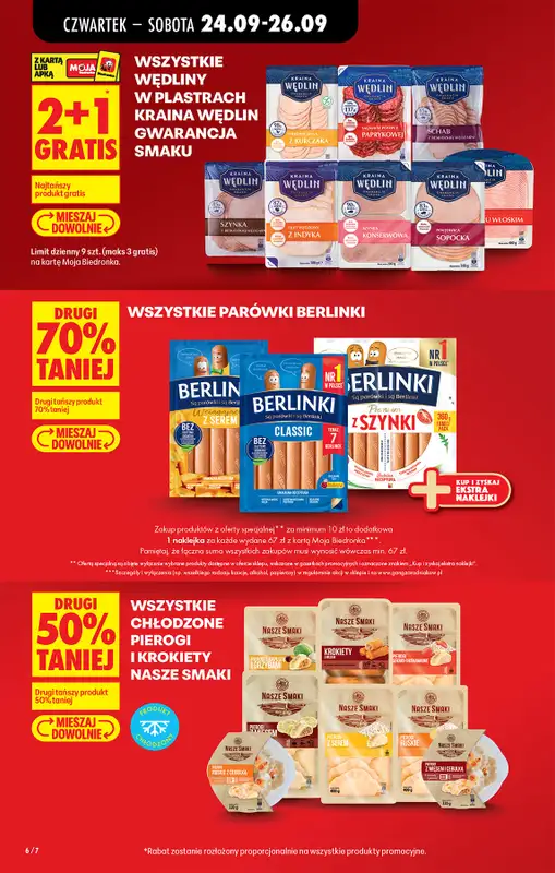 Biedronka - gazetka promocyjna Od czwartku od czwartku 24.09 do środy 30.09 - strona 8
