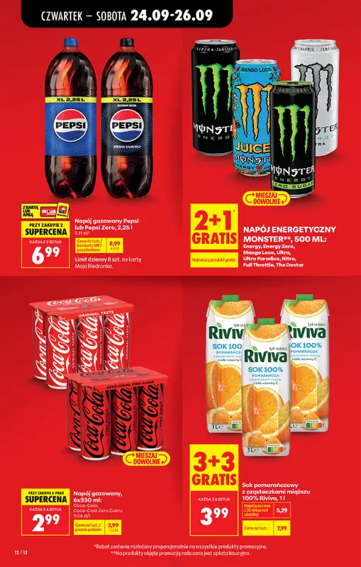 Biedronka - gazetka promocyjna Od czwartku od czwartku 24.09 do środy 30.09 - strona 14