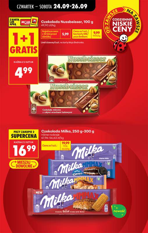 Biedronka - gazetka promocyjna Od czwartku od czwartku 24.09 do środy 30.09 - strona 13