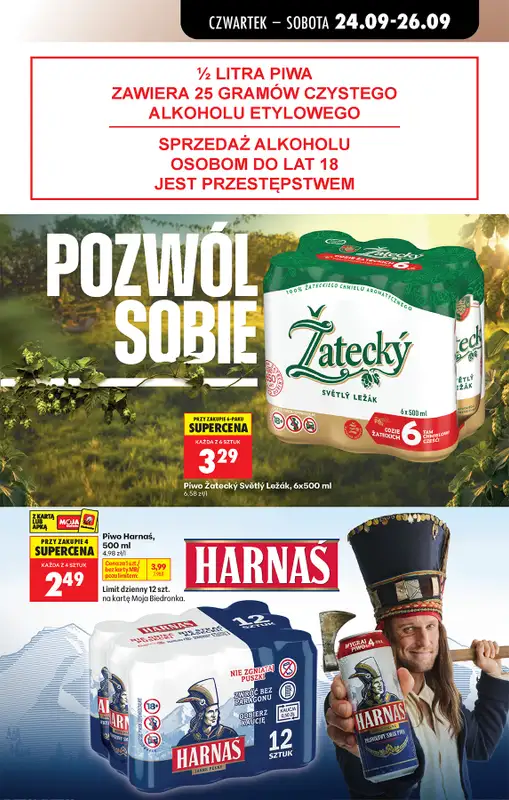 Biedronka - gazetka promocyjna Od czwartku od czwartku 24.09 do środy 30.09 - strona 75