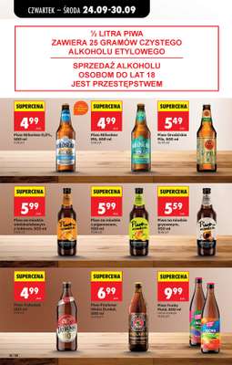 Biedronka - gazetka promocyjna Od czwartku od czwartku 24.09 do środy 30.09 - strona 74