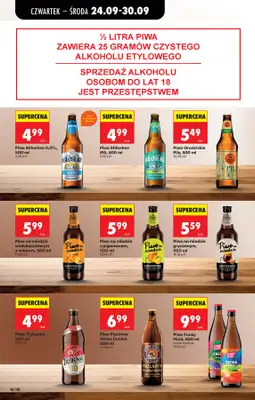 Biedronka - gazetka promocyjna Od czwartku od czwartku 24.09 do środy 30.09 - strona 74