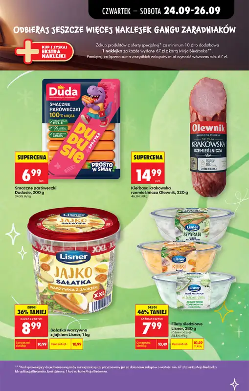 Biedronka - gazetka promocyjna Od czwartku od czwartku 24.09 do środy 30.09 - strona 27