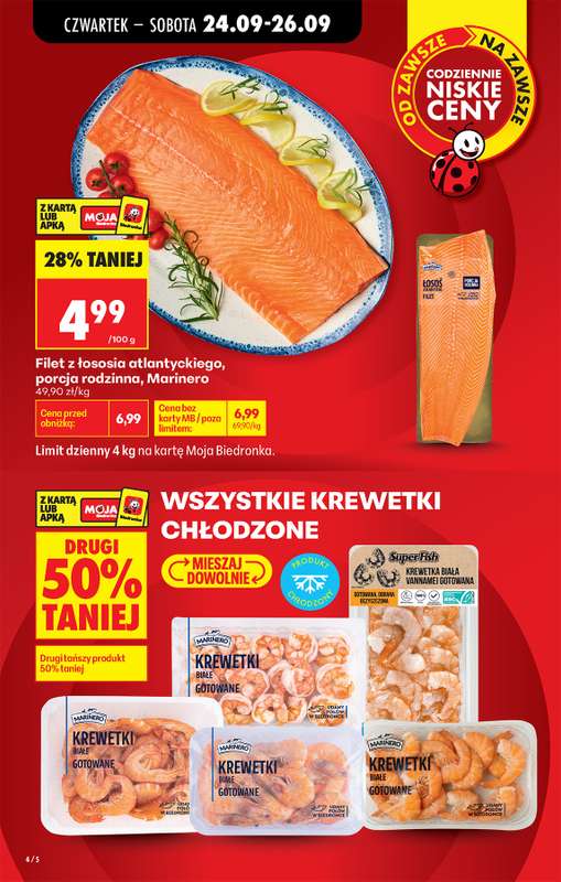 Biedronka - gazetka promocyjna Od czwartku, Z ladą tradycyjną od czwartku 24.09 do środy 30.09 - strona 6