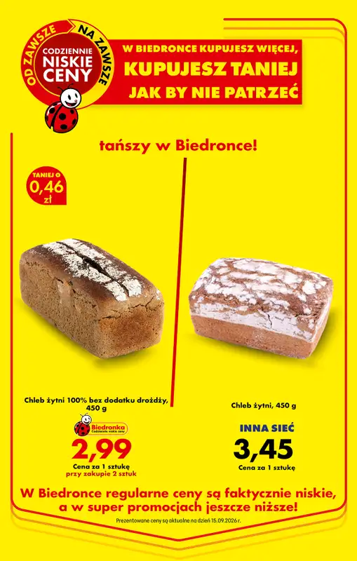 Biedronka - gazetka promocyjna Od czwartku, Z ladą tradycyjną od czwartku 24.09 do środy 30.09 - strona 20
