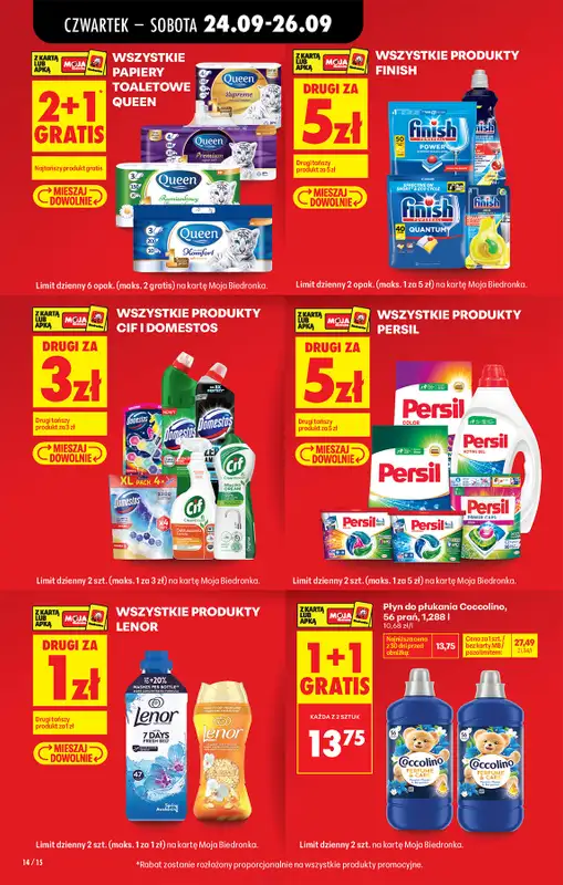 Biedronka - gazetka promocyjna Od czwartku, Z ladą tradycyjną od czwartku 24.09 do środy 30.09 - strona 16