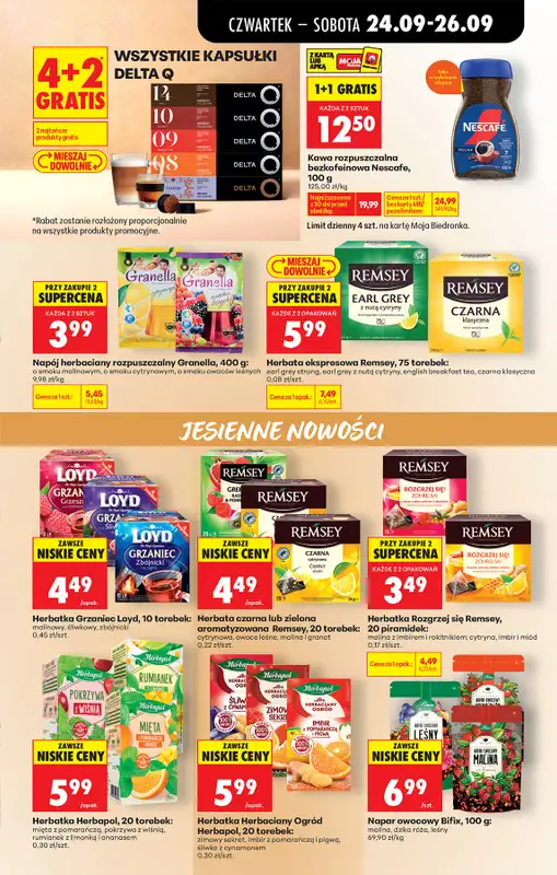 Biedronka - gazetka promocyjna Od czwartku, Z ladą tradycyjną od czwartku 24.09 do środy 30.09 - strona 51