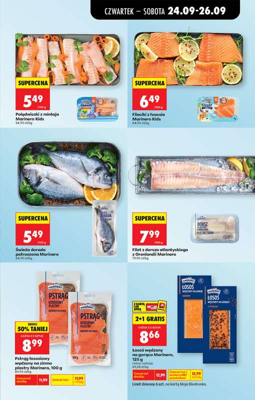 Biedronka - gazetka promocyjna Od czwartku, Z ladą tradycyjną od czwartku 24.09 do środy 30.09 - strona 43