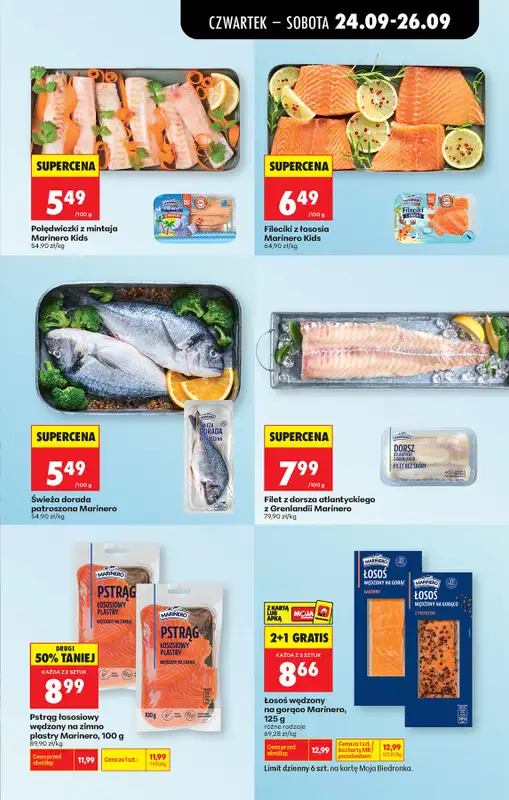 Biedronka - gazetka promocyjna Od czwartku, Z ladą tradycyjną od czwartku 24.09 do środy 30.09 - strona 43