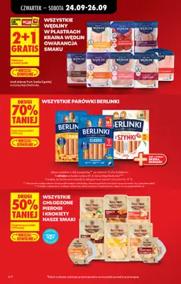 Biedronka - gazetka promocyjna Od czwartku, Z ladą tradycyjną od czwartku 24.09 do środy 30.09 - strona 8