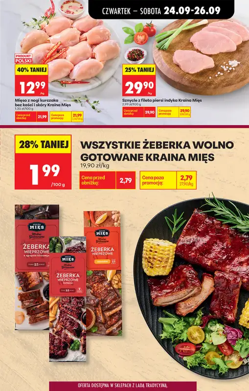 Biedronka - gazetka promocyjna Od czwartku, Z ladą tradycyjną od czwartku 24.09 do środy 30.09 - strona 41