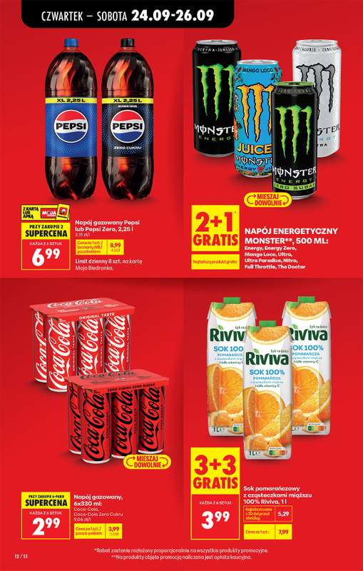 Biedronka - gazetka promocyjna Od czwartku, Z ladą tradycyjną od czwartku 24.09 do środy 30.09 - strona 14