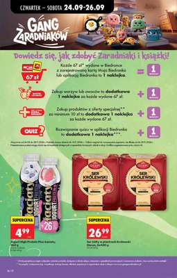 Biedronka - gazetka promocyjna Gang zaradniaków od czwartku 24.09 do soboty 26.09 - strona 2