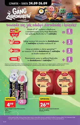 Biedronka - gazetka promocyjna Gang zaradniaków od czwartku 24.09 do soboty 26.09 - strona 2