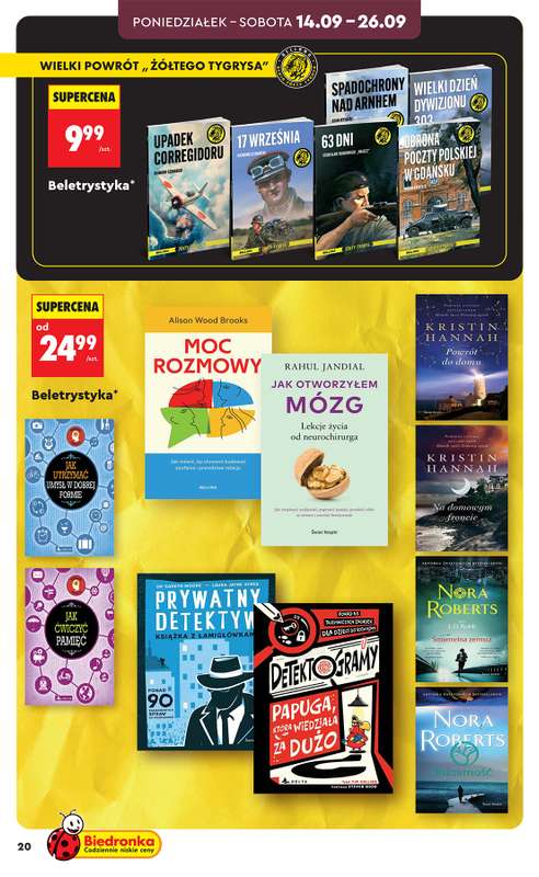 Biedronka - gazetka promocyjna Hity i inspiracje, od 12.09 od soboty 12.09 do środy 30.09 - strona 22