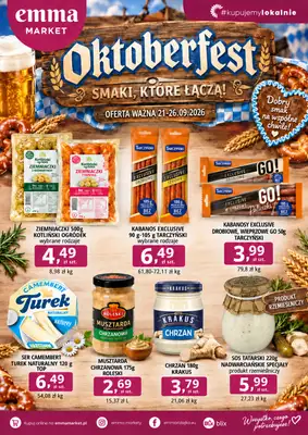 emma MARKET - gazetka promocyjna Oktoberfest od czwartku 24.09 do soboty 26.09