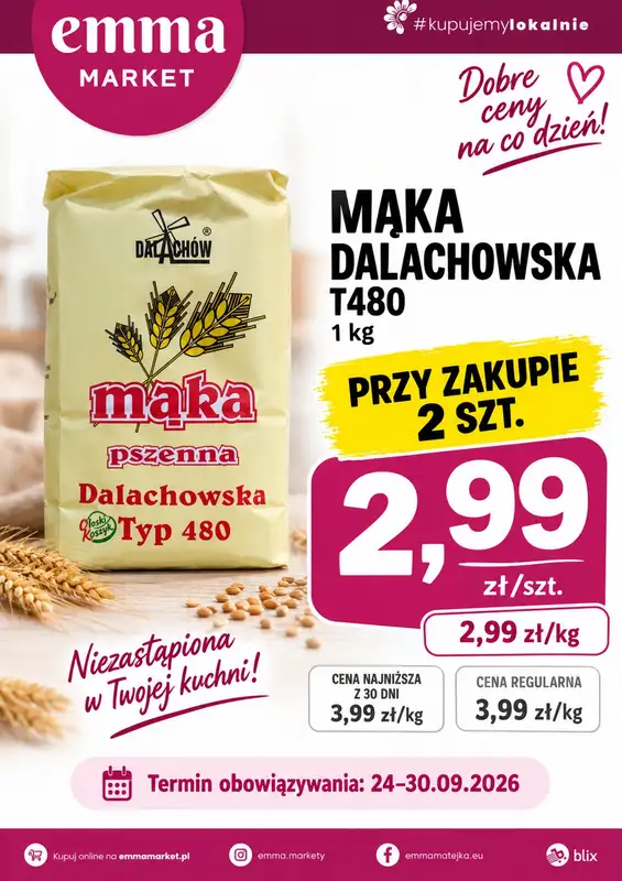 emma MARKET - gazetka promocyjna Plakaty promocyjne od czwartku 24.09 do środy 30.09 - strona 3