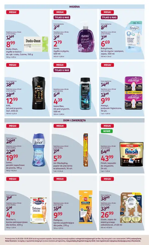 Rossmann - gazetka promocyjna Gazetka od czwartku 24.09 do środy 30.09 - strona 6