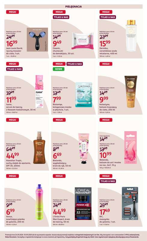 Rossmann - gazetka promocyjna Gazetka od czwartku 24.09 do środy 30.09 - strona 3
