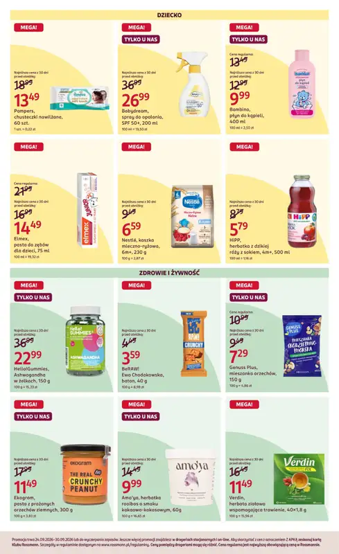 Rossmann - gazetka promocyjna Gazetka od czwartku 24.09 do środy 30.09 - strona 7