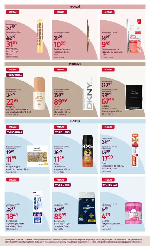 Rossmann - gazetka promocyjna Gazetka od czwartku 24.09 do środy 30.09 - strona 5