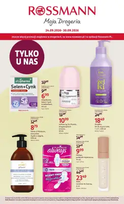 Rossmann - gazetka promocyjna Gazetka od czwartku 24.09 do środy 30.09