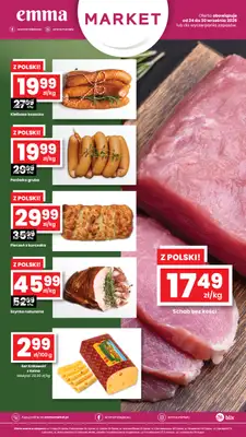 emma MARKET - gazetka promocyjna Oferta spożywcza Emma Market od czwartku 24.09 do środy 30.09 - strona 2