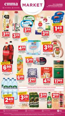 emma MARKET - gazetka promocyjna Oferta spożywcza Emma Market od czwartku 24.09 do środy 30.09