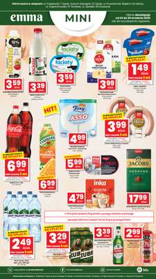 emma MARKET - gazetka promocyjna Oferta spożywcza Emma Mini od czwartku 24.09 do środy 30.09