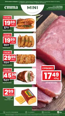 emma MARKET - gazetka promocyjna Oferta spożywcza Emma Mini od czwartku 24.09 do środy 30.09 - strona 2