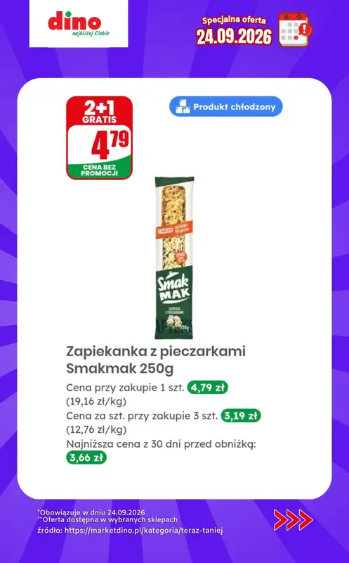 Dino - gazetka promocyjna Specjalna oferta na 24.09.2026 - promocje spoza gazetki od czwartku 24.09 do czwartku 24.09 - strona 9