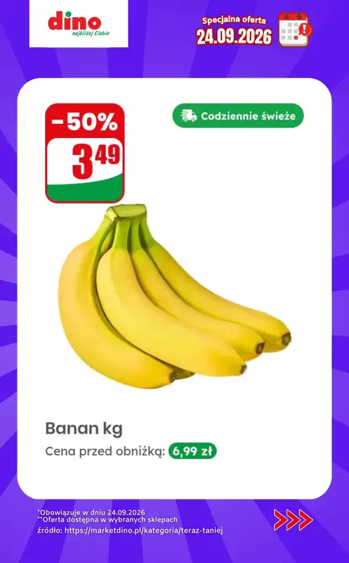 Dino - gazetka promocyjna Specjalna oferta na 24.09.2026 - promocje spoza gazetki od czwartku 24.09 do czwartku 24.09 - strona 3