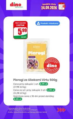 Dino - gazetka promocyjna Specjalna oferta na 24.09.2026 - promocje spoza gazetki od czwartku 24.09 do czwartku 24.09 - strona 6