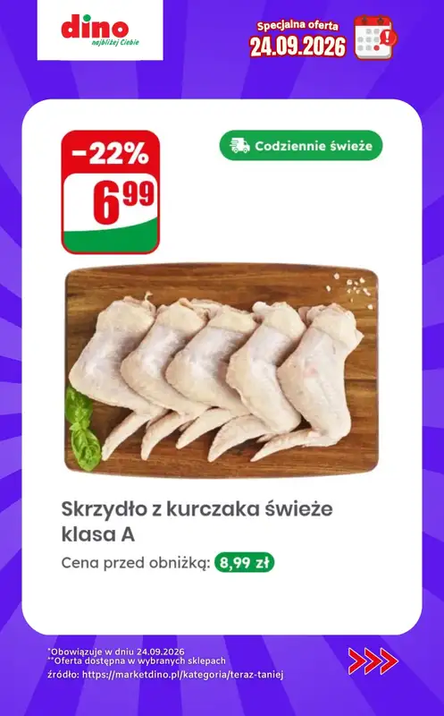 Dino - gazetka promocyjna Specjalna oferta na 24.09.2026 - promocje spoza gazetki od czwartku 24.09 do czwartku 24.09 - strona 4