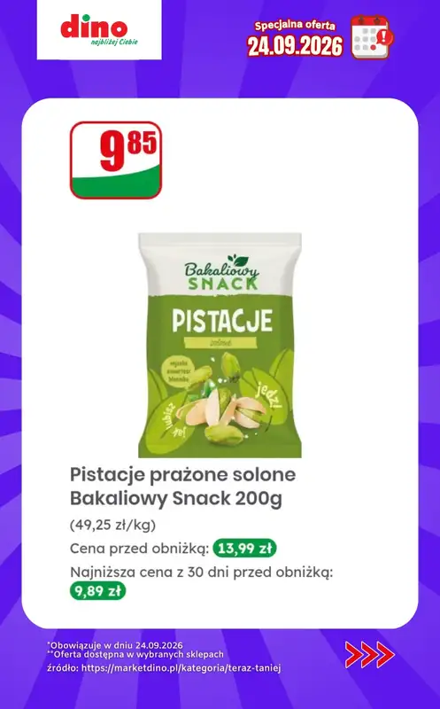 Dino - gazetka promocyjna Specjalna oferta na 24.09.2026 - promocje spoza gazetki od czwartku 24.09 do czwartku 24.09 - strona 8