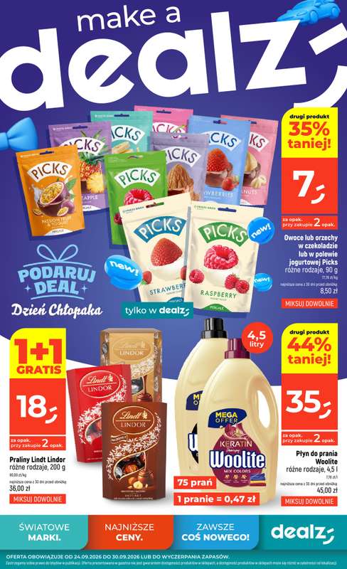 Dealz - gazetka promocyjna Make a Dealz!  do środy 30.09